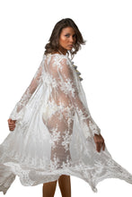 Load image into Gallery viewer, Mykonos Lace Kimono
